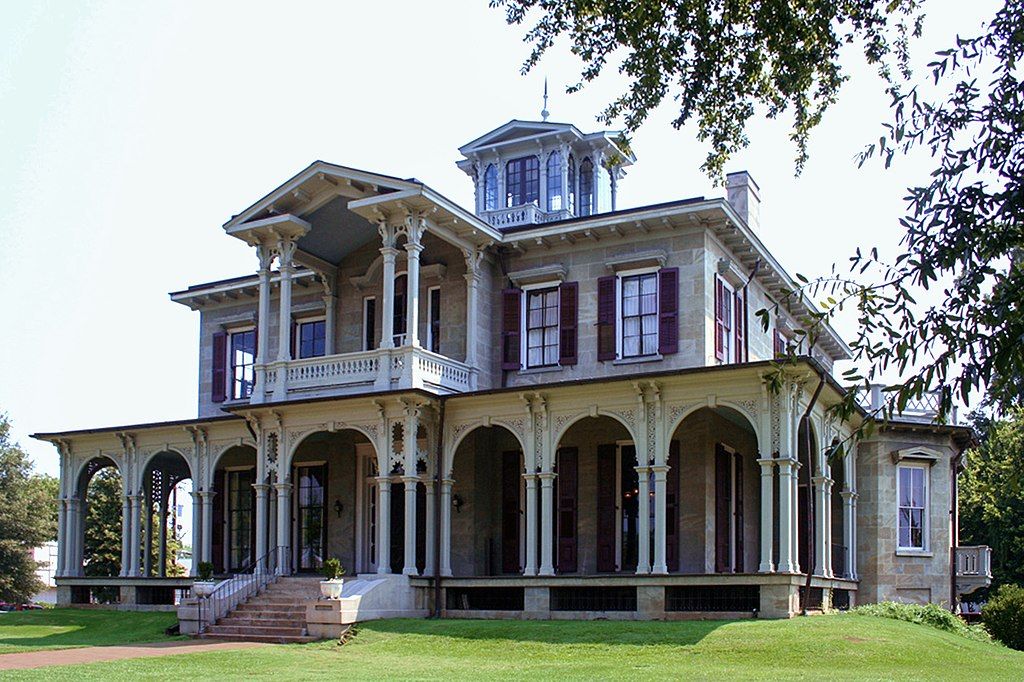 Exterior of the Jemison-Van De Graaff Mansion