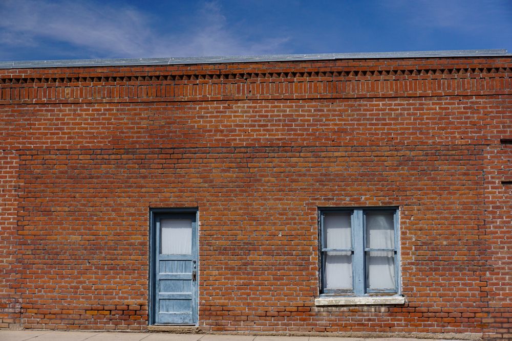 Brick building at El Presidio Historic District