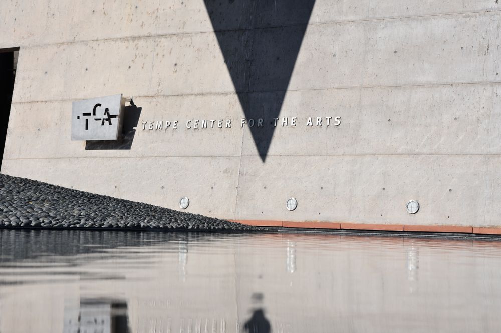 Building sign of Tempe Center for the Arts