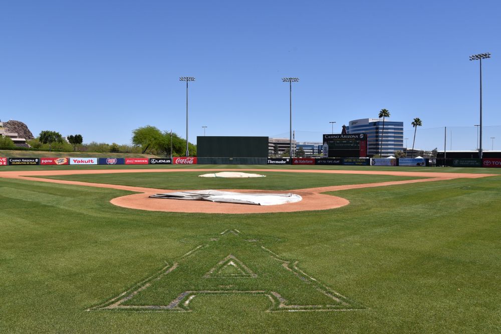 The field of Tempe Diablo Stadium