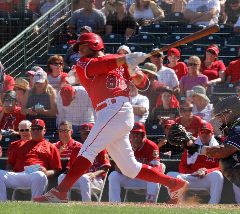 Baseball pitcher at Tempe Diablo Stadium
