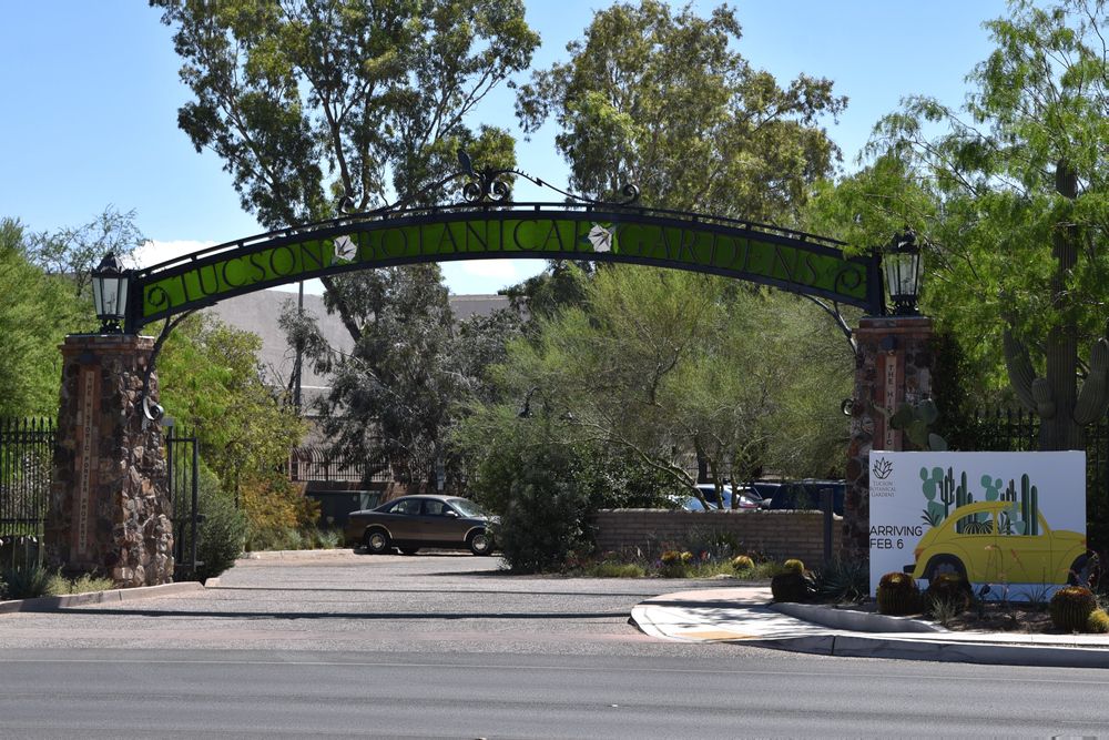 Entrance to the Tucson Botanical Gardens