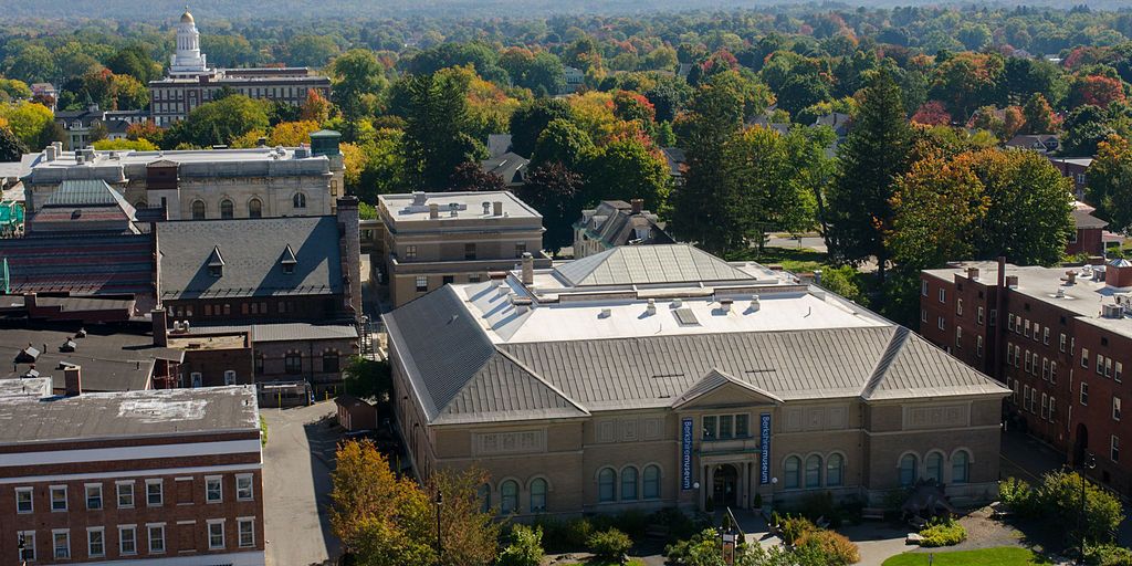 Aerial view of the Berkshire Museum