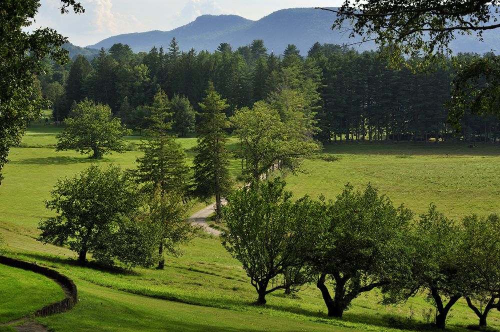 Beautiful landscape of Naumkeag