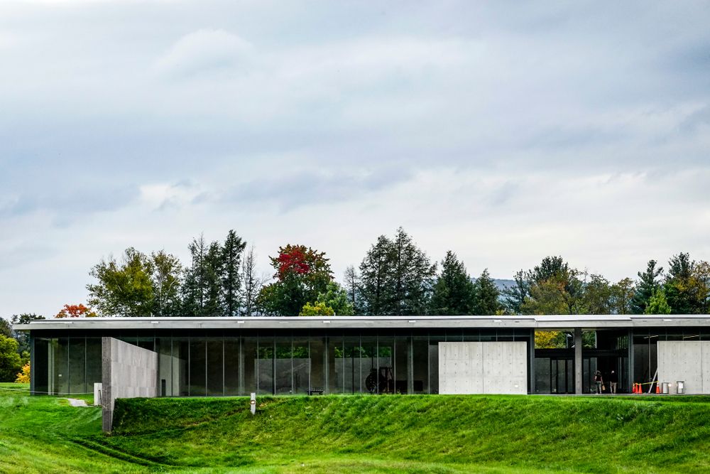 Exterior of The Clark art Institute