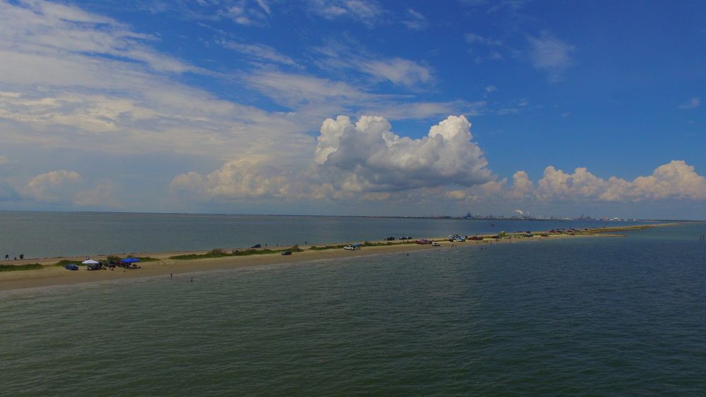 The waters of Dike Beach