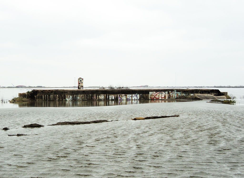 Battery at Fort San Jacinto Historic Point