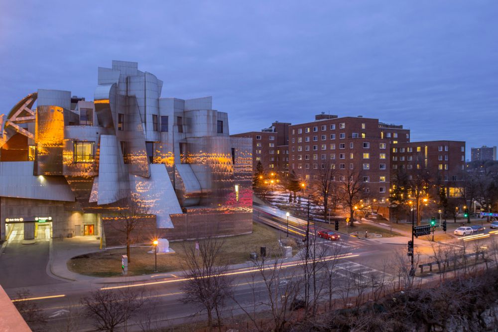 Exterior of Weisman Art Museum