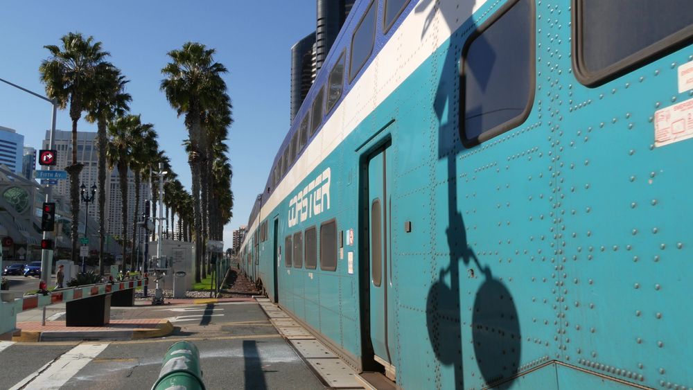 Exterior view of Oceanside Coaster