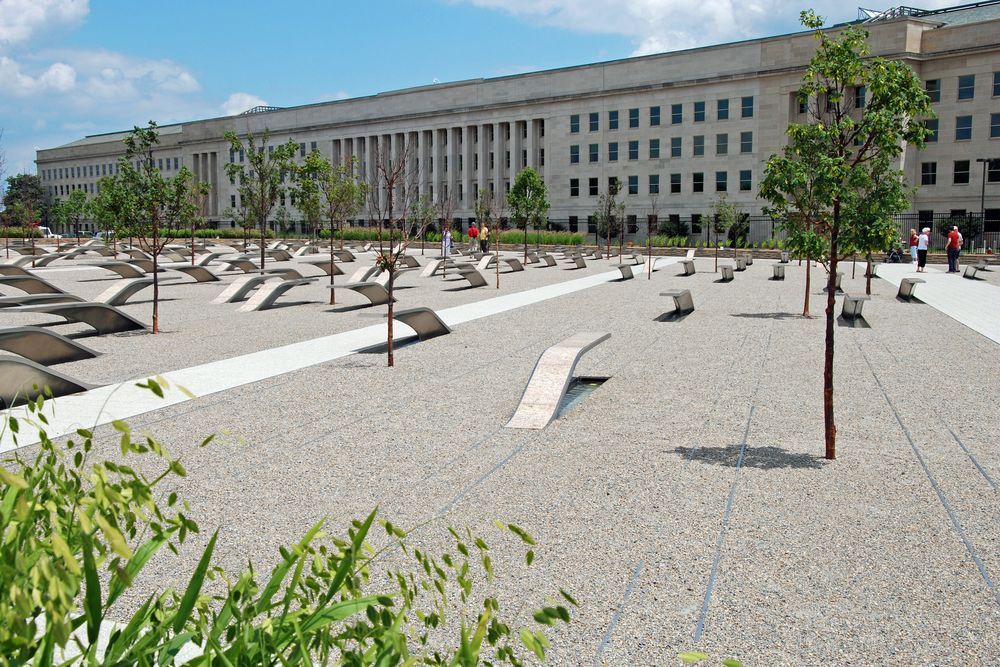 Outside view of the Pentagon
