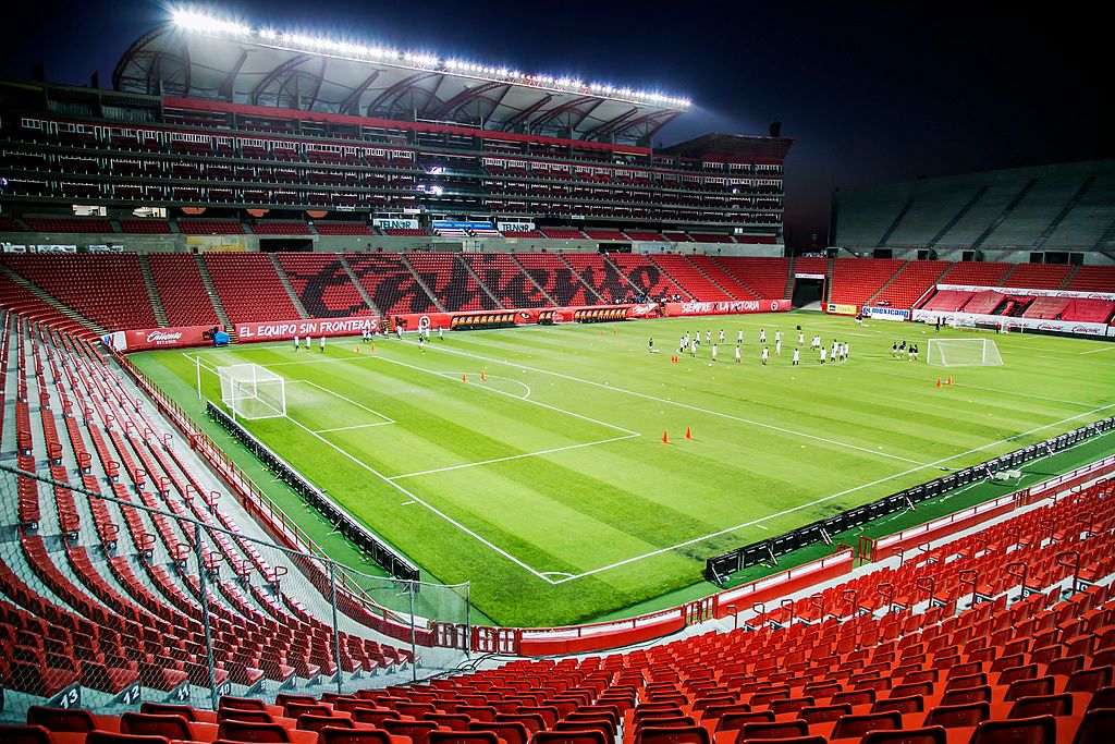The field of Estadio Caliente