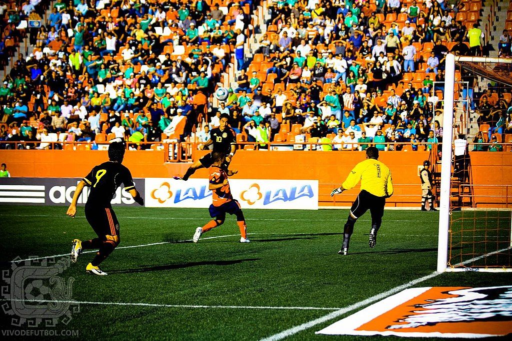 Football game at Estadio Caliente