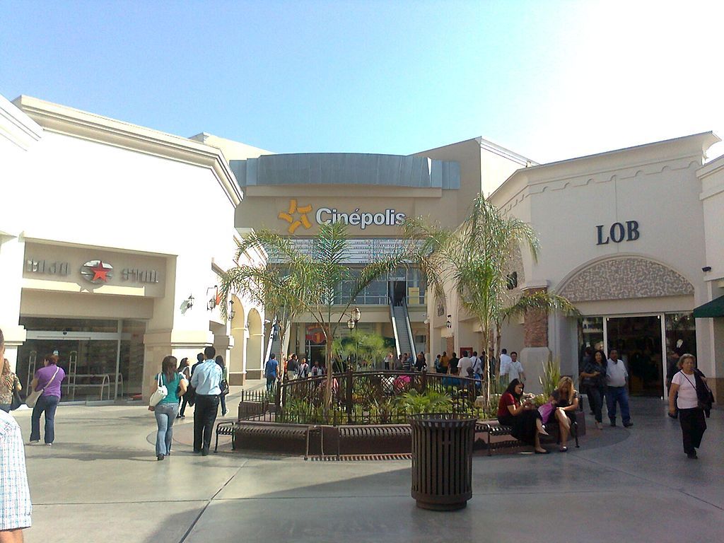 Cinepolis movie theater at Plaza Rio Tijuana