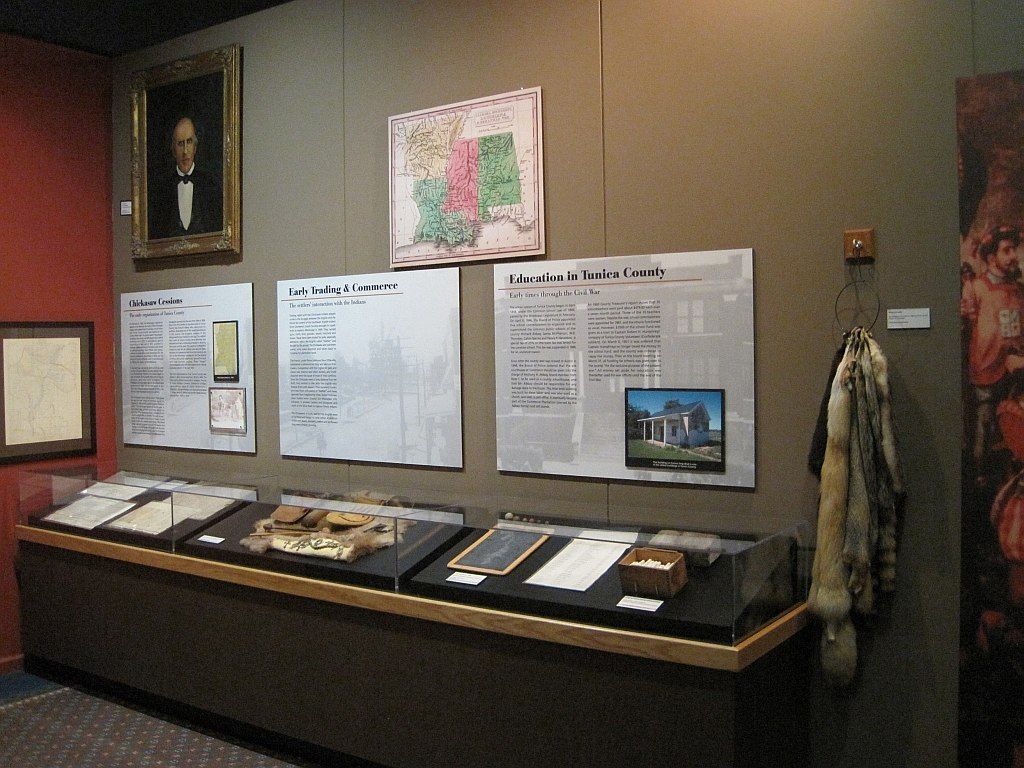 Exhibit in Tunica Museum