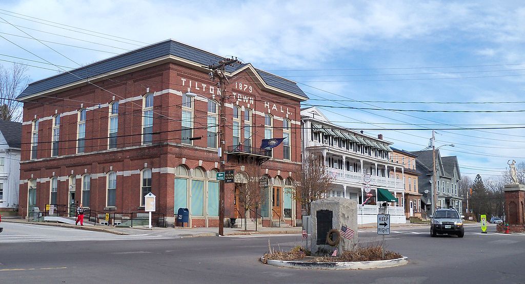 Buildings along Downtown Tilton Historic District