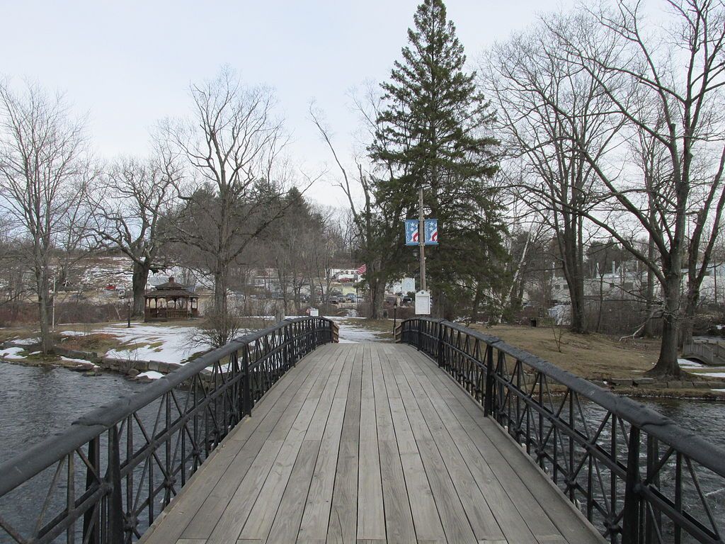 View from within the Tilton Island Park Bridge