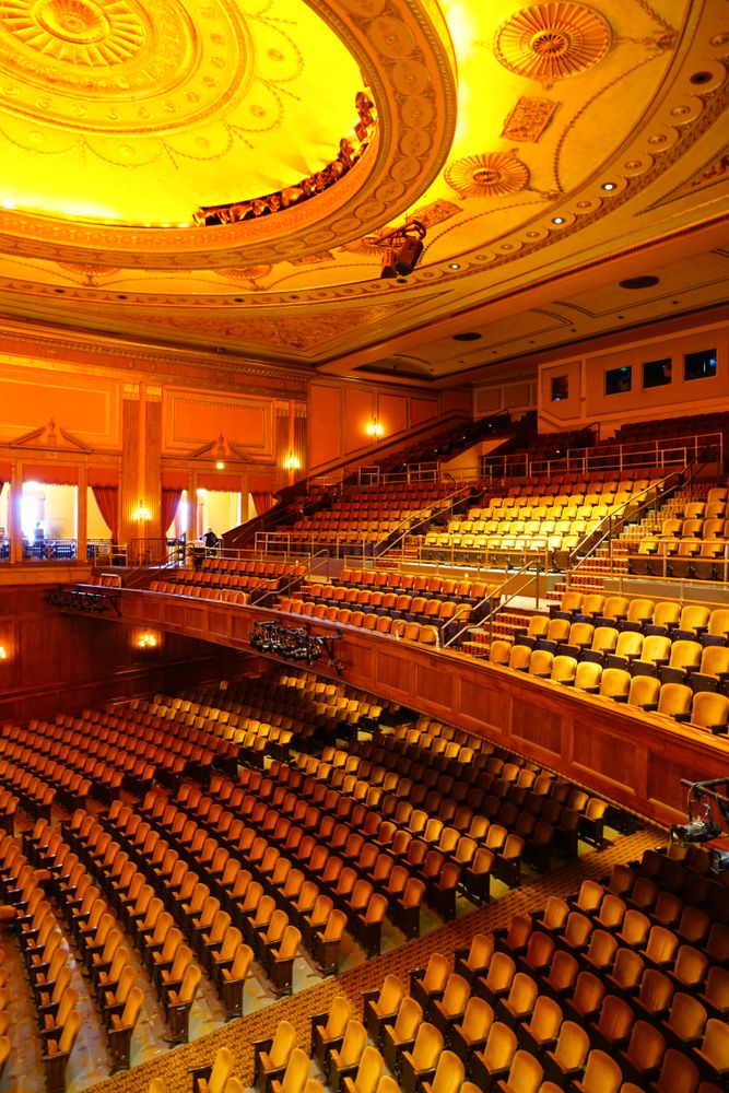 Interior of the Patriots Theater