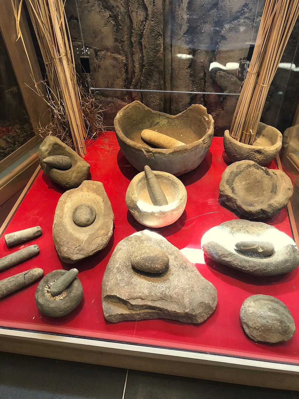 Displays at Chumash Indian Museum