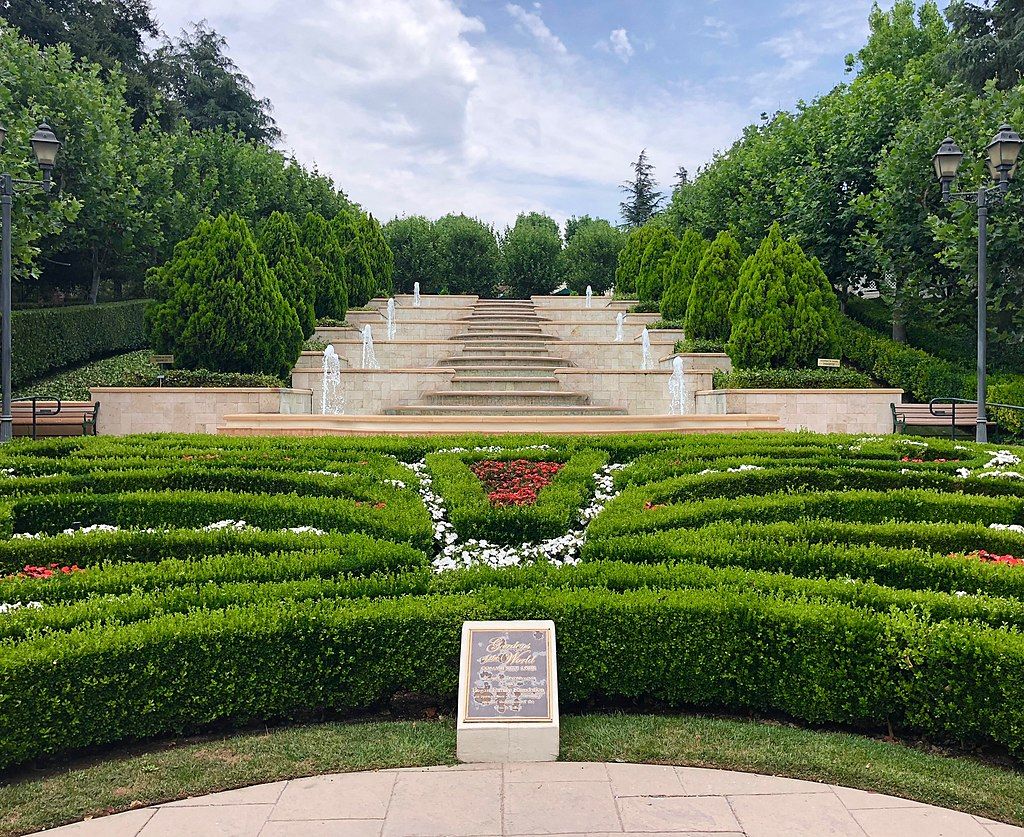 French garden at Gardens of the World