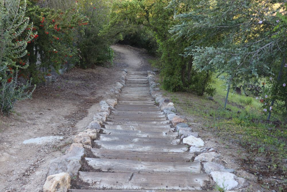 Hiking trail at Paradise Falls