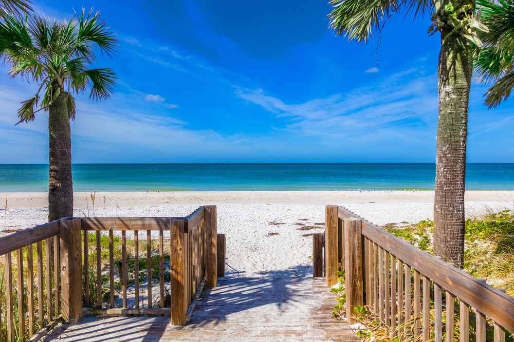 View of the sea in Anna Maria Island