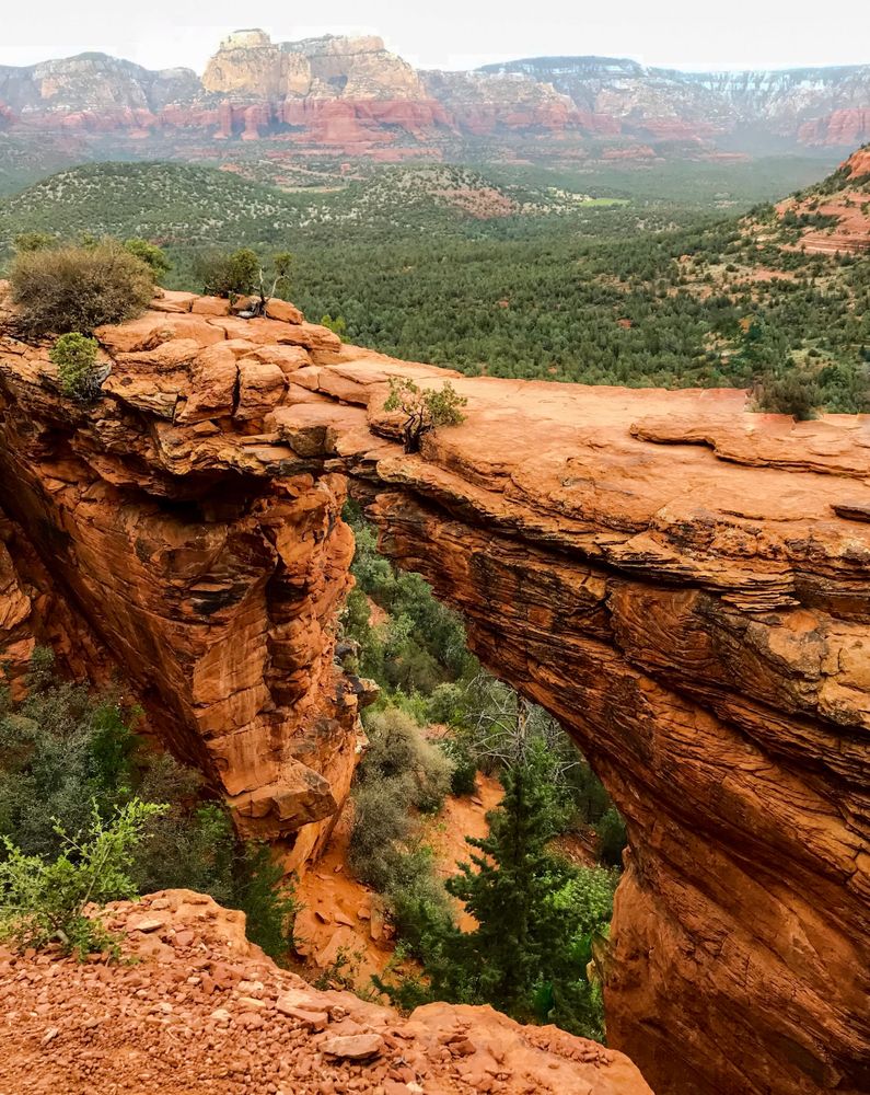 View of the Devil's Bridge