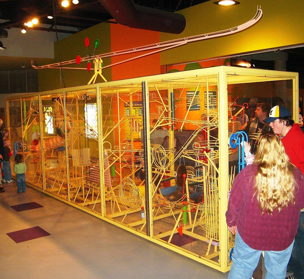 Music machine displayed in Imagination Station