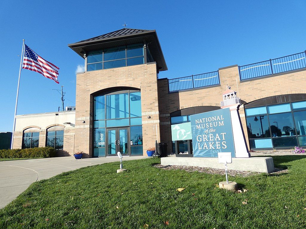 Exterior of National Museum of the Great Lakes