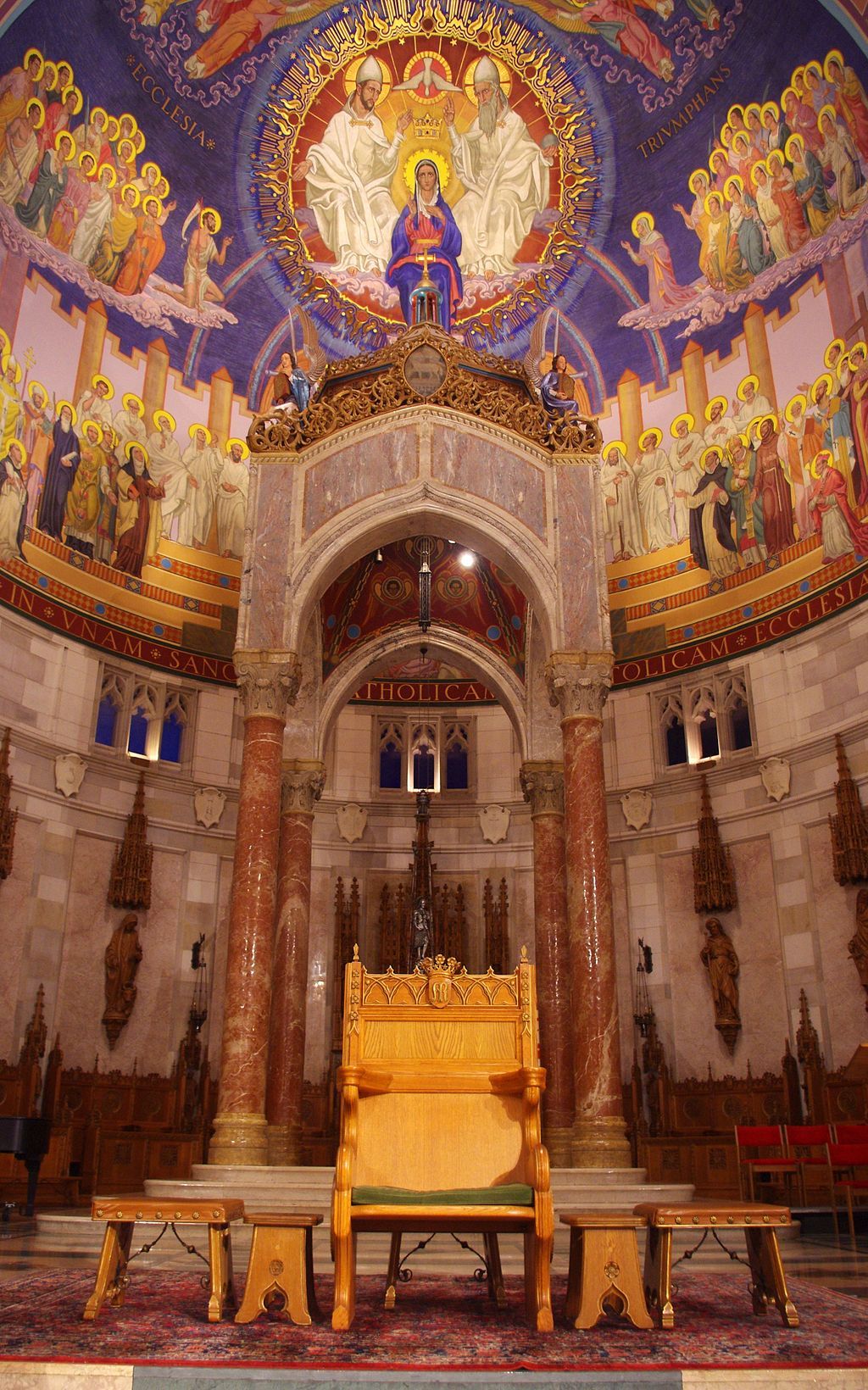 Interior of Our Lady, Queen of the Most Holy Rosary Cathedral