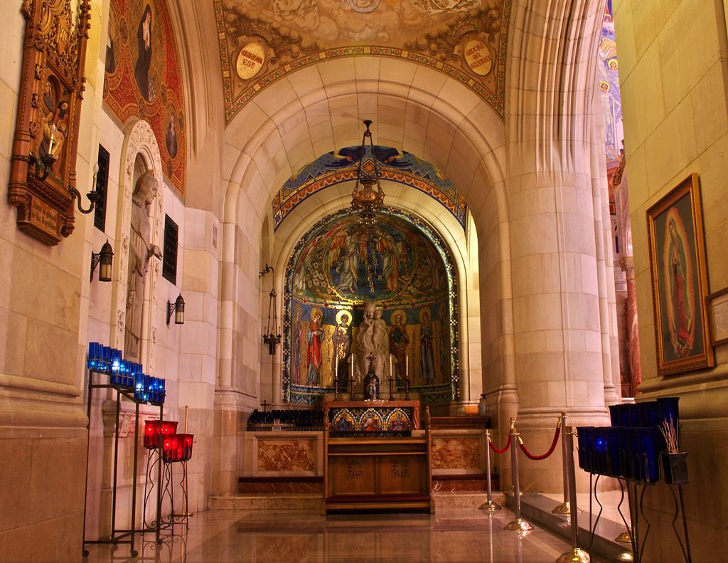 Hallway in Our Lady, Queen of the Most Holy Rosary Cathedral