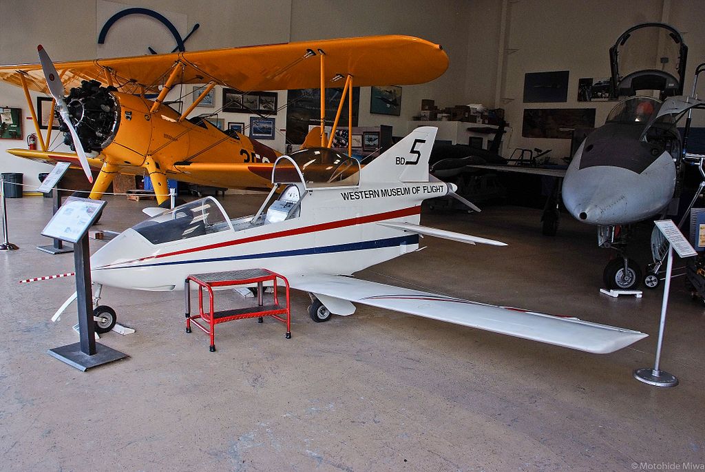 Aircrafts on display in Western Museum of Flight