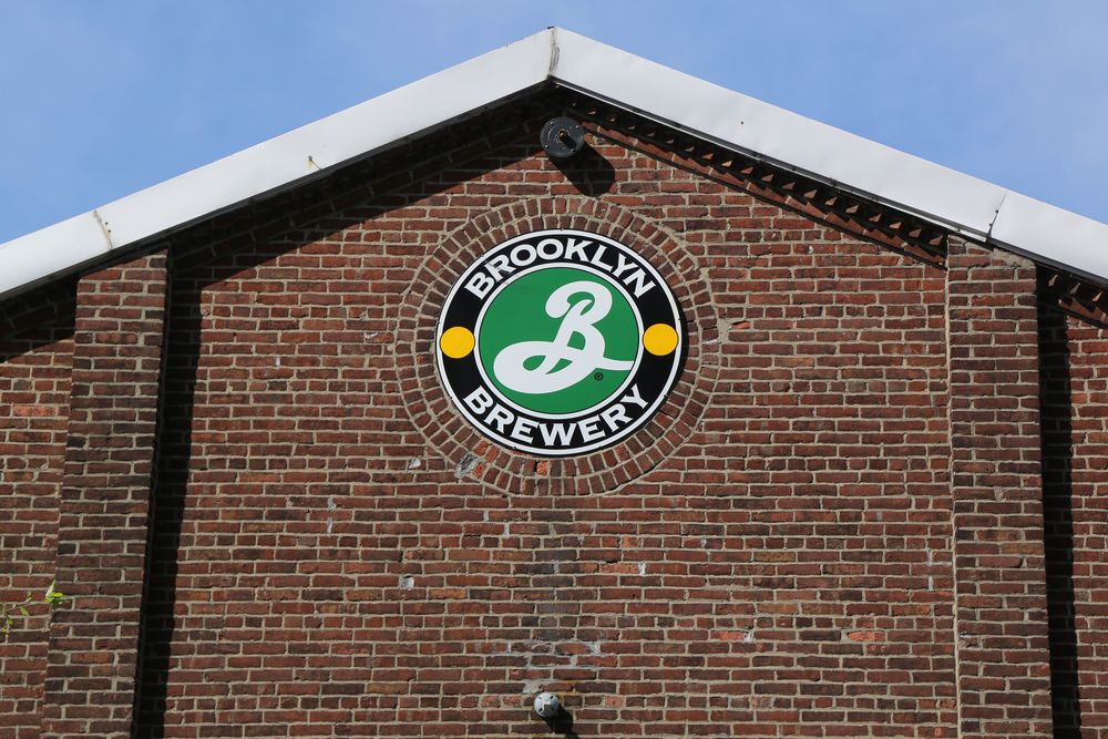 Building sign of Brooklyn Brewery