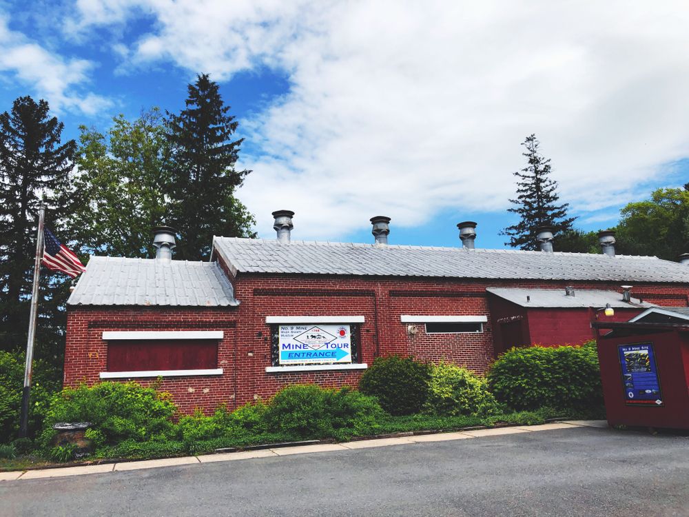 Exterior of No. 9 Coal Mine & Museum