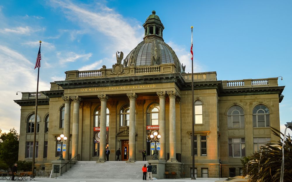 Outside View of San Mateo County History Museum
