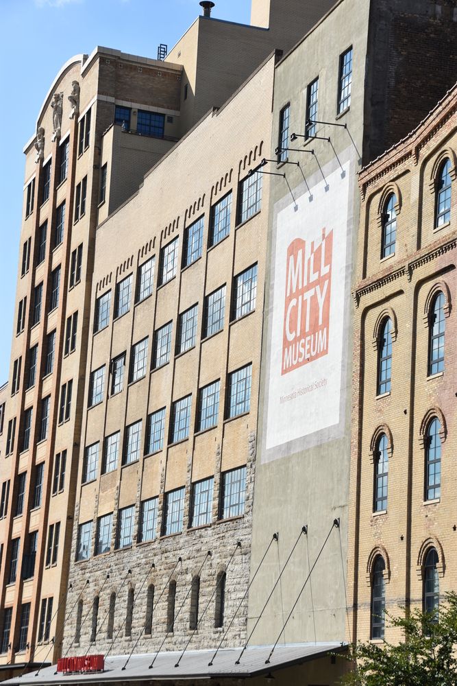 Exterior of Mill City Museum
