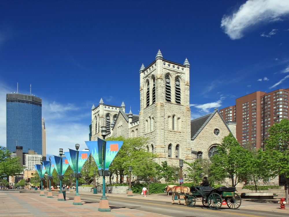 Street of the Nicollet mall