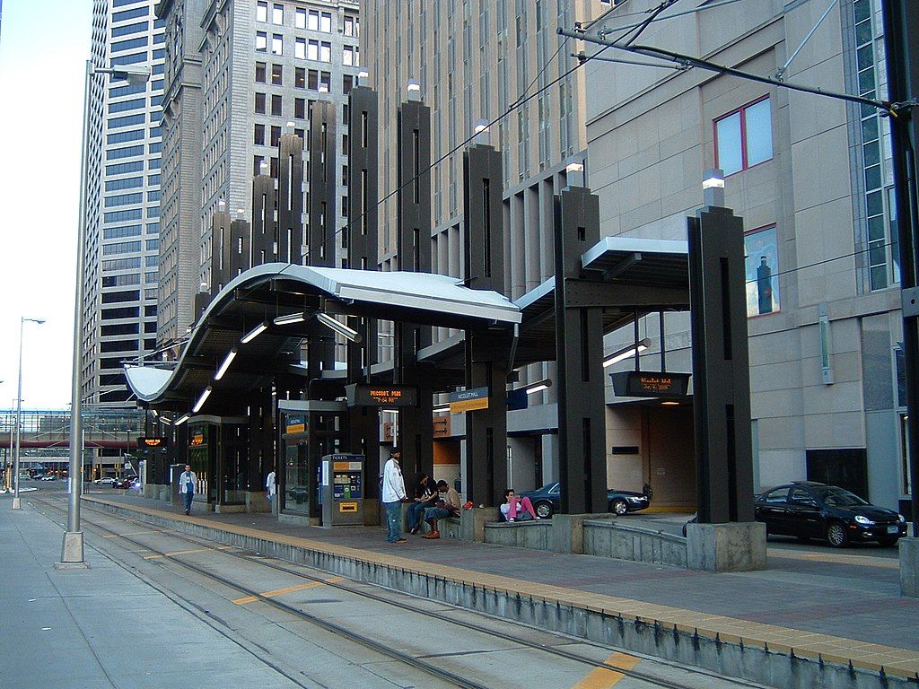 Station of the Nicollet mall
