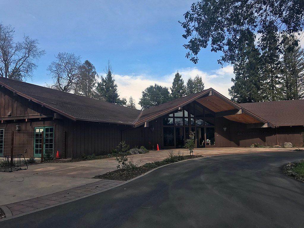 Main entrance to the Grace Hudson Museum