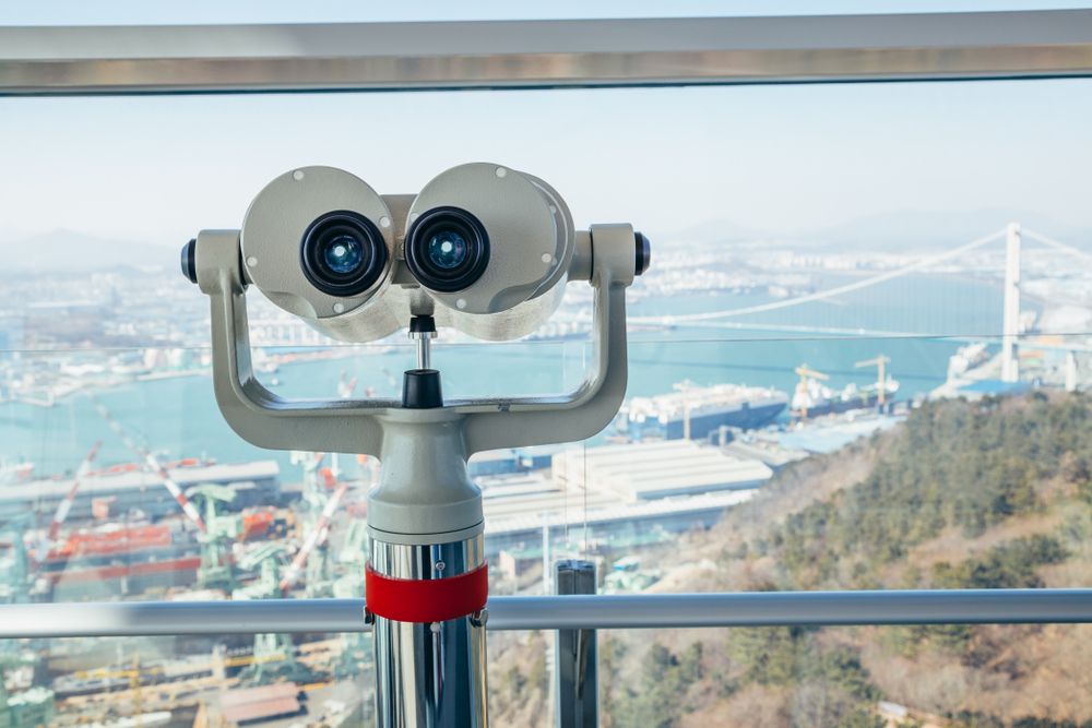 Binoculars in the Ulsan Bridge Observatory