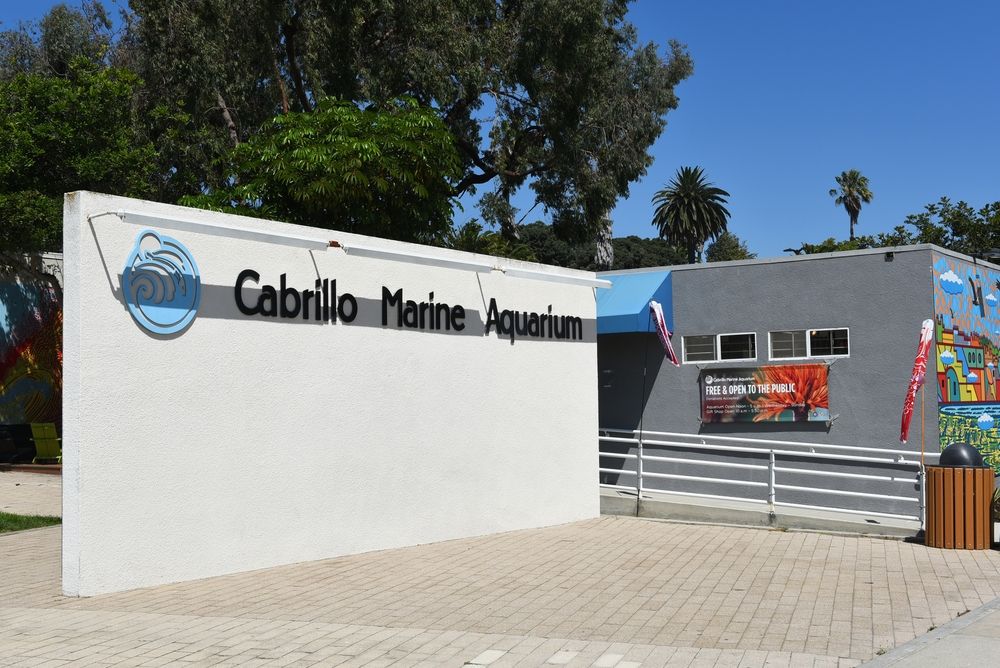 Outside View of of the Cabrillo Marine Aquarium