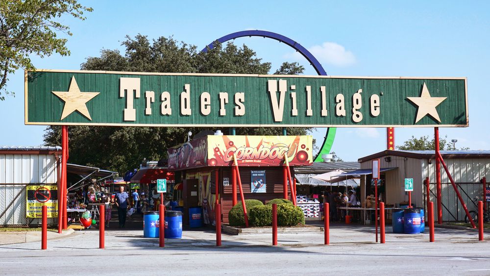 Traders Village in Grand Prairie, Texas