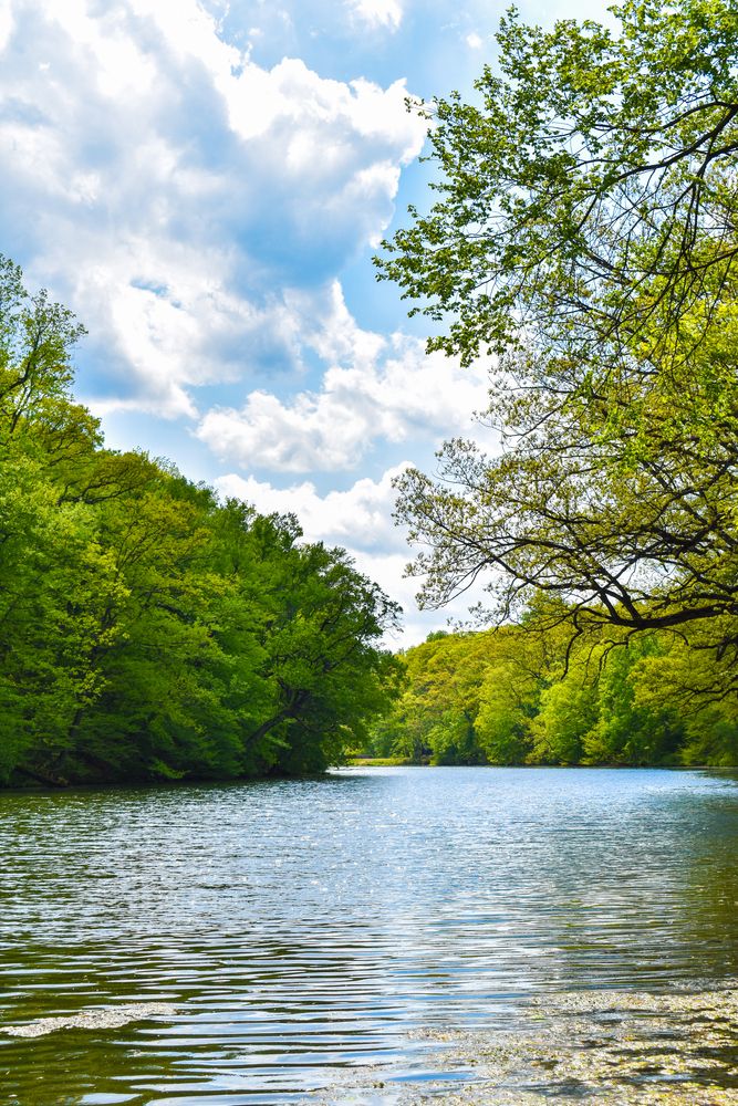 The waters of Echo Lake Park
