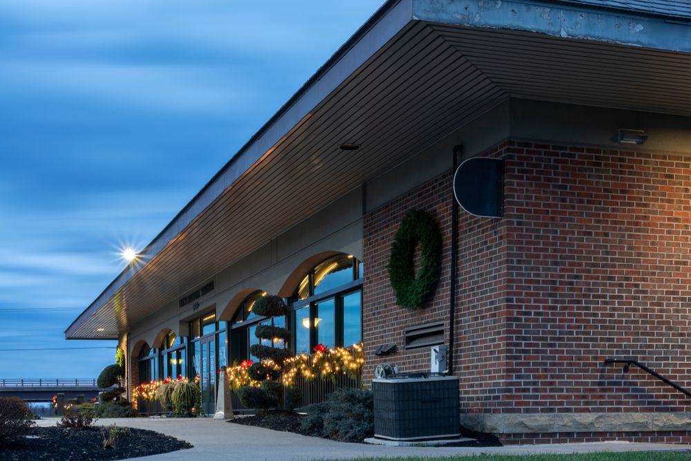 Exterior of Utica Marina