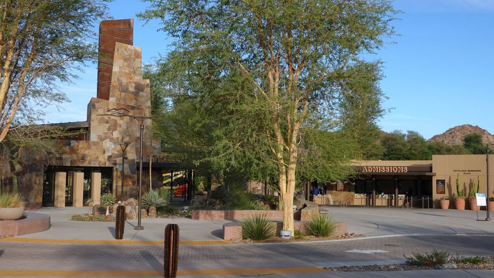 View of Living Desert Zoo and Gardens