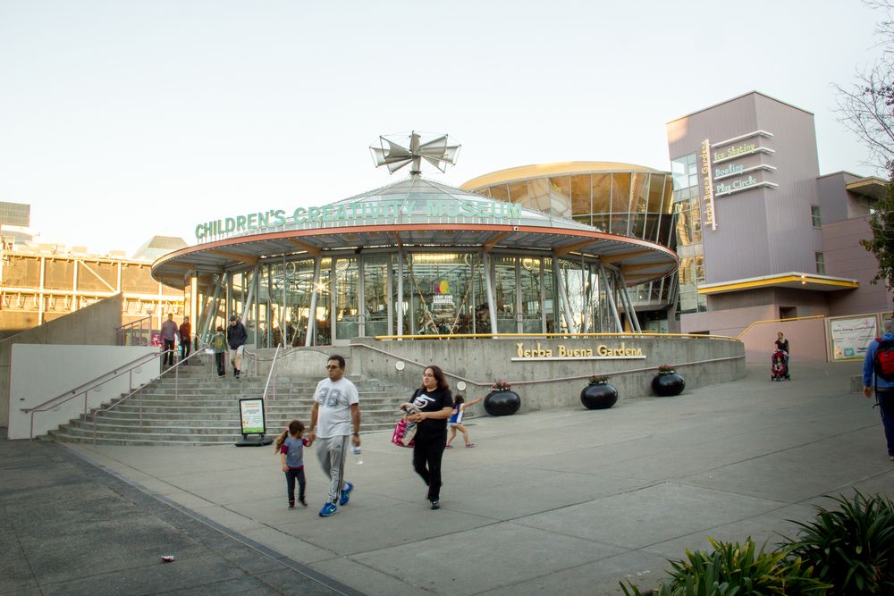 Exterior of the Children’s Creativity Museum