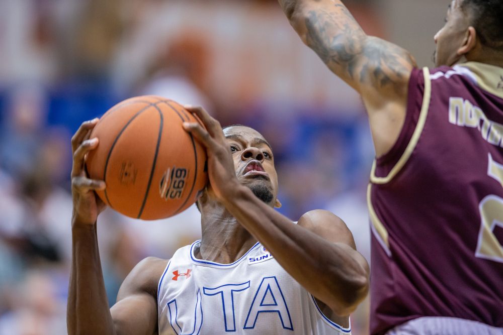 Basketball Playeres at College Park Center