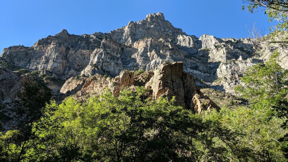 Daytime view of Rock Canyon