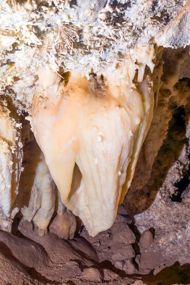 Great heart of Timpanogos rock at Timpanogos Cave National Monument