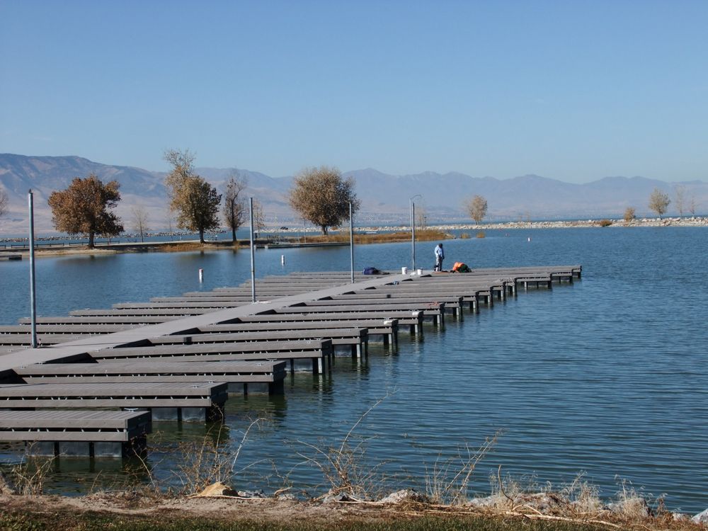 Dock at Utah Lake State Park