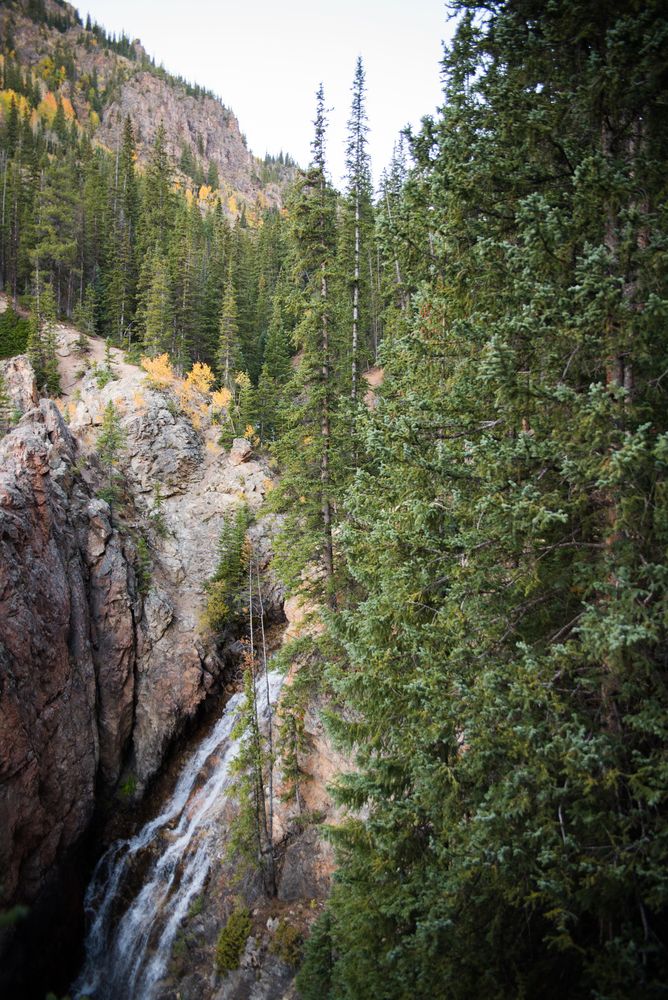 Scenic view of Booth Falls Trail